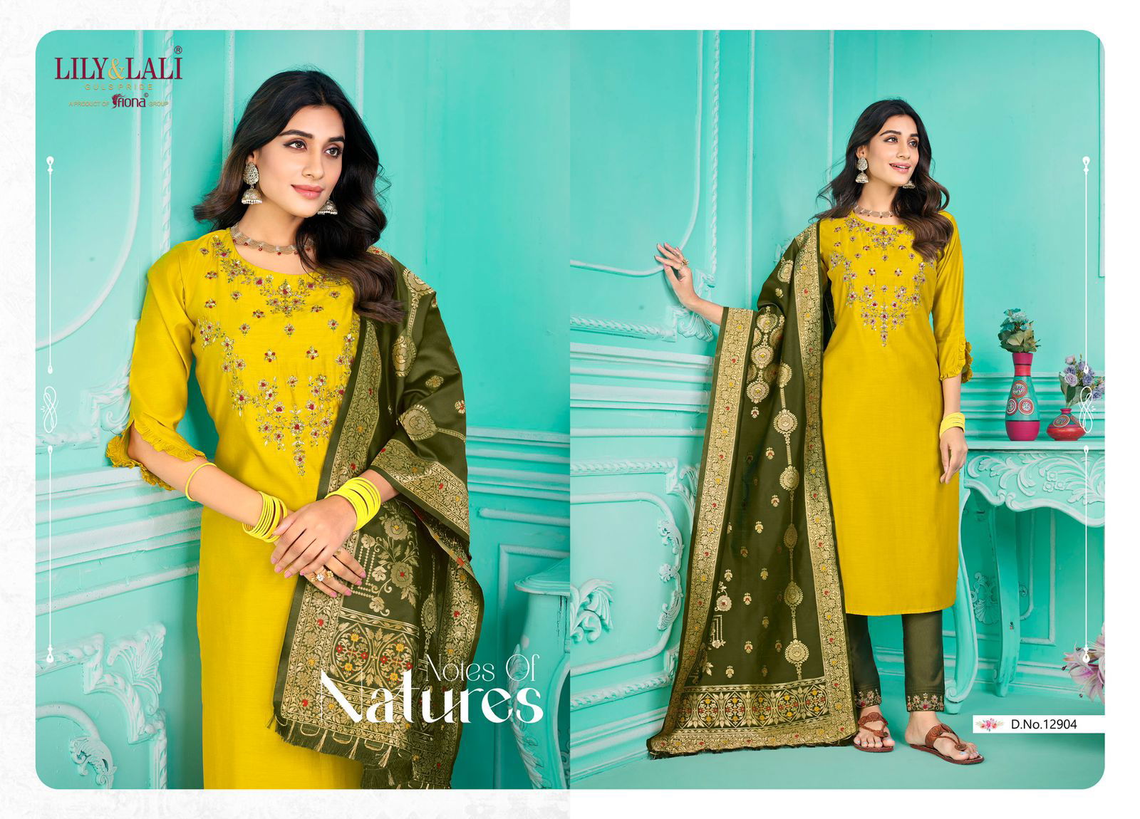 Gulmeena 2 Lily And Lali Milan Silk Readymade Suits Catalog